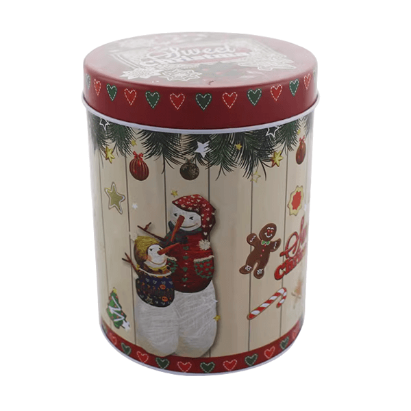 Christmas Round Tin Set of 3