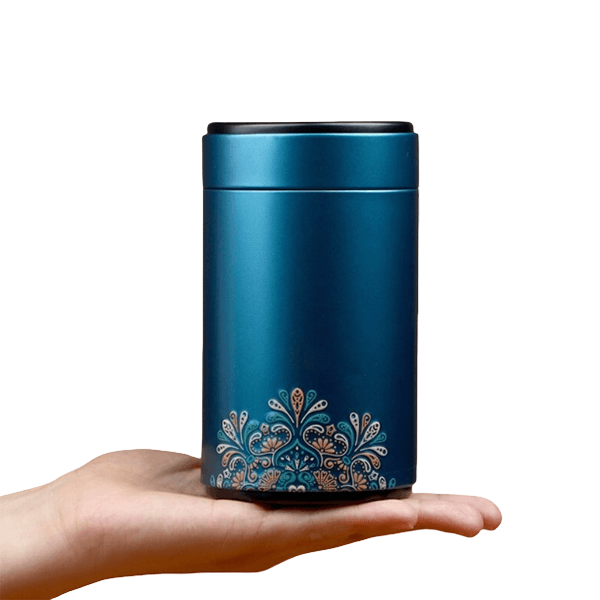 Round Tea Tin